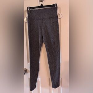 Athleta | Black Tweed Leggings, Size XS
